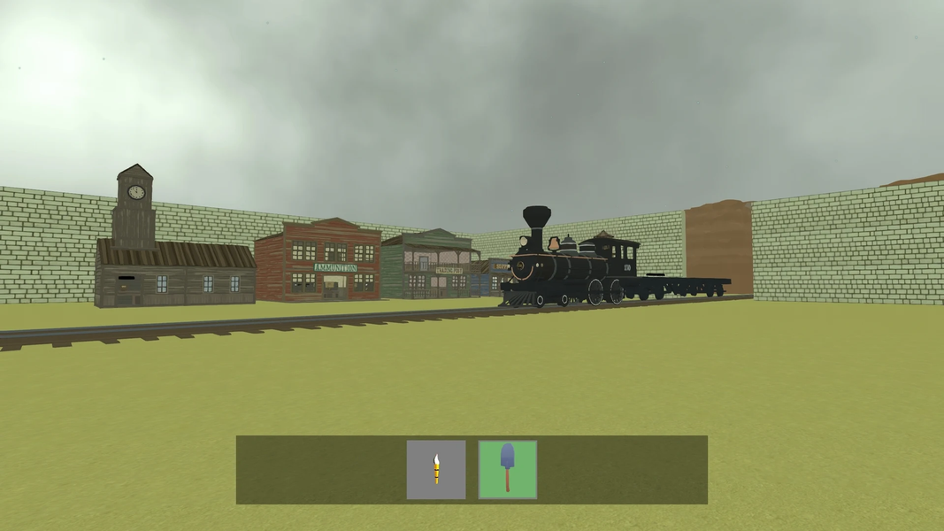 Desert Rails: Dead Sands Game - Gameplay image of android game