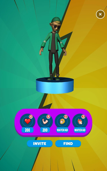Slap Hero Multiplayer - عکس بازی موبایلی اندروید