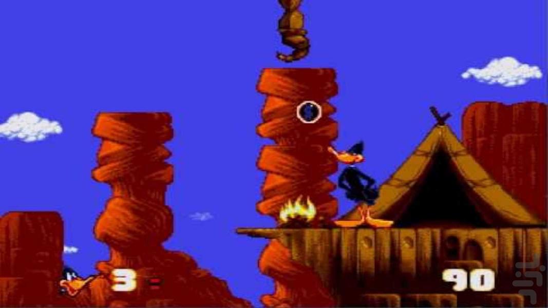 Daffy Duck in Hollywood - Gameplay image of android game
