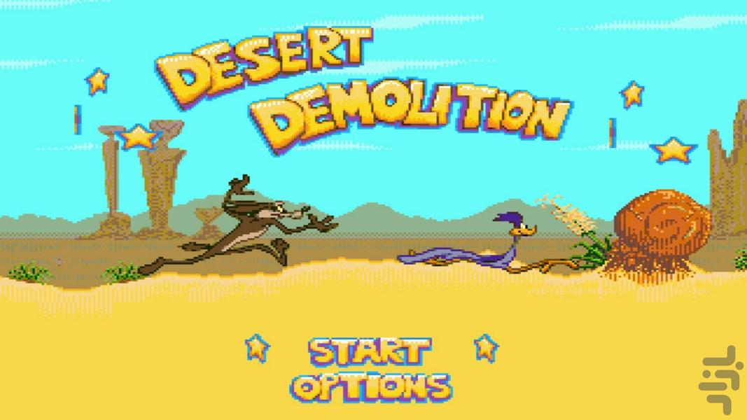 Desert Demolition - عکس بازی موبایلی اندروید