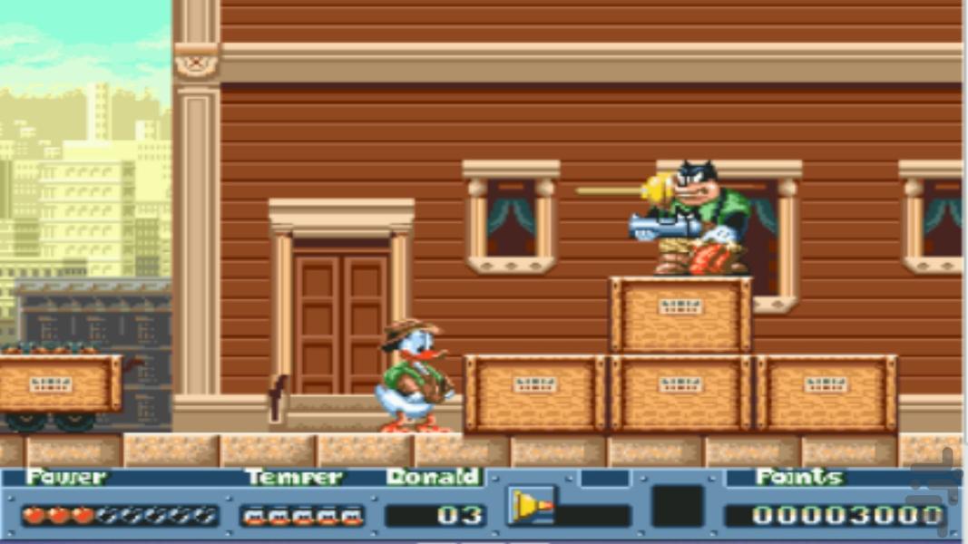 Donald Duck in Quack Shot - Gameplay image of android game