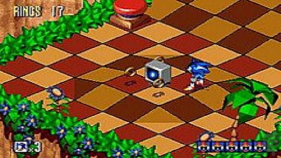 Sonic 3D Blast - Gameplay image of android game