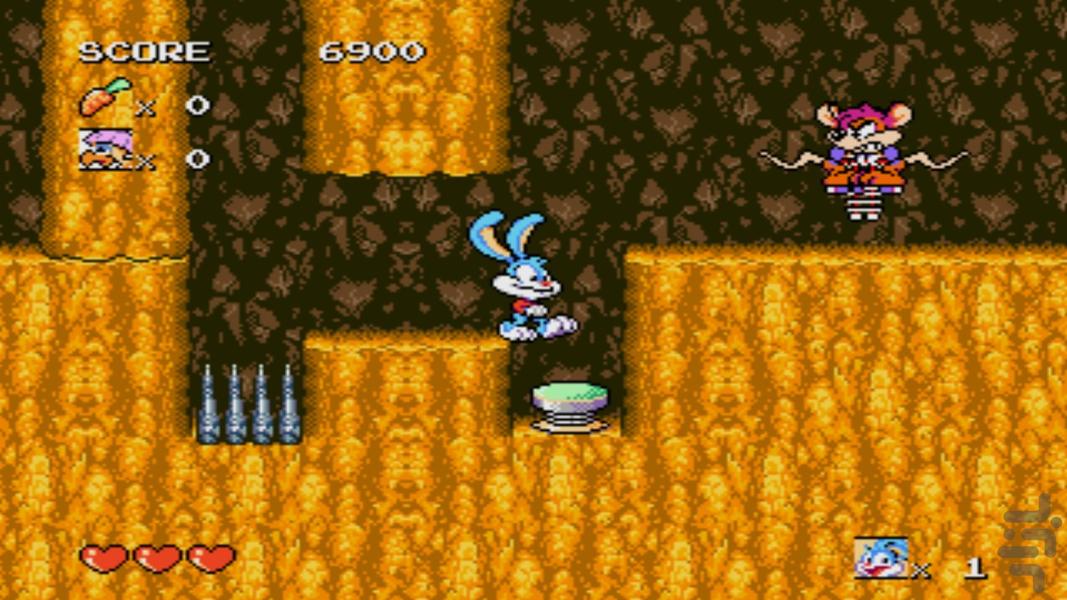 ماجراهای TinyToon - گنج پنهان - Gameplay image of android game