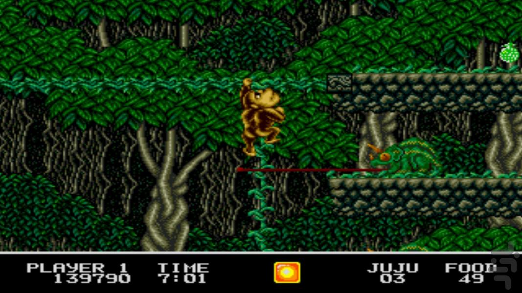 توکی - میمون - Gameplay image of android game