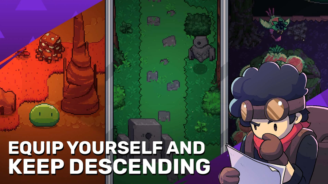 MineGeon: Space Mining Dungeon - Gameplay image of android game