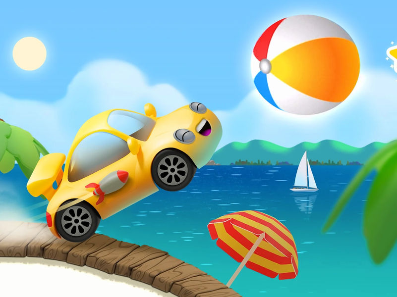 Cars Racing Games For Kids - عکس بازی موبایلی اندروید