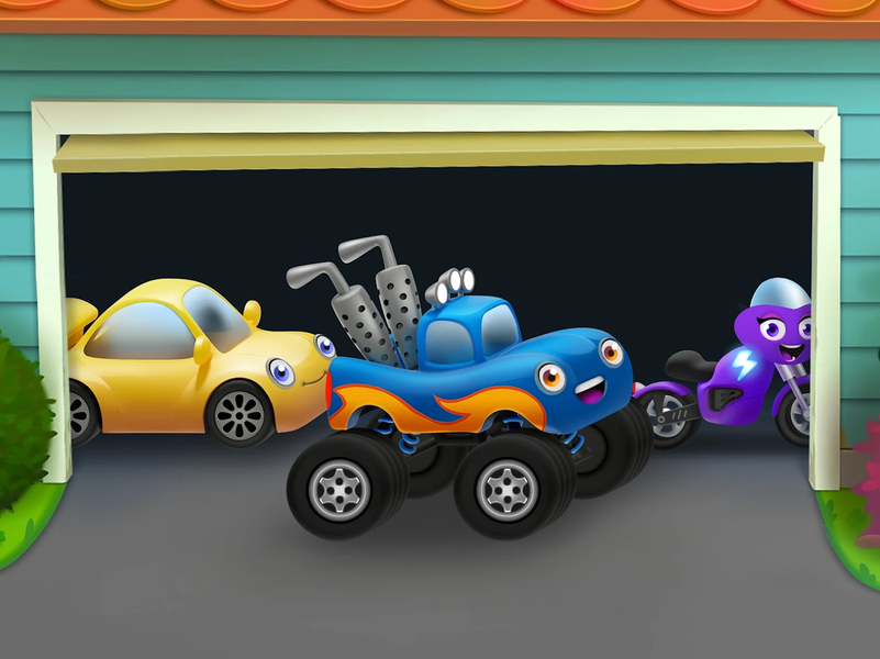 Cars Racing Games For Kids - عکس بازی موبایلی اندروید