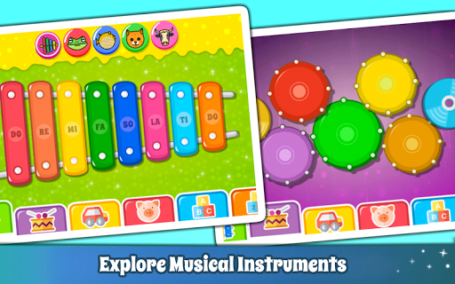 Baby Piano Games & Kids Music - عکس بازی موبایلی اندروید