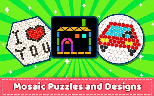 Mosaic Puzzles Art Game Kids - عکس بازی موبایلی اندروید