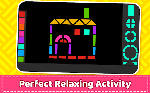 Mosaic Puzzles Art Game Kids - Gameplay image of android game