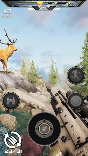 Deer Hunting Covert Sniper Hunter - Gameplay image of android game