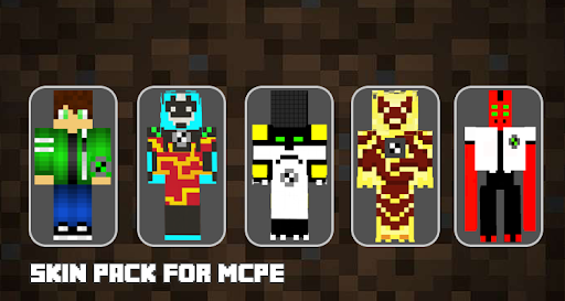 Ben 10 Alien Skinpack for MCPE - عکس برنامه موبایلی اندروید