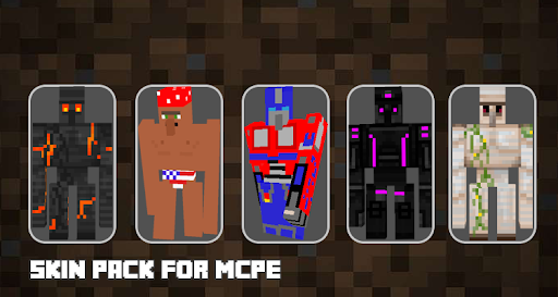 Golem Skinpack for MCPE - عکس برنامه موبایلی اندروید