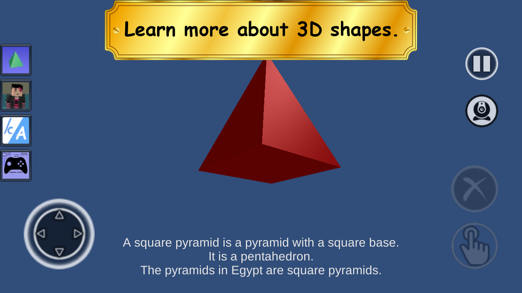 Simple ۳D Geometry Discover - عکس بازی موبایلی اندروید