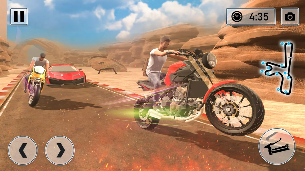 Bike Racing Game - Bike Game - عکس بازی موبایلی اندروید