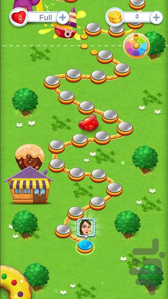 Cotton Candy Dreams : Match-3 - Gameplay image of android game
