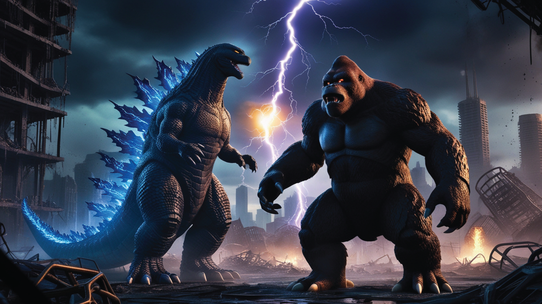 Monster King kong vs Godzilla - عکس بازی موبایلی اندروید