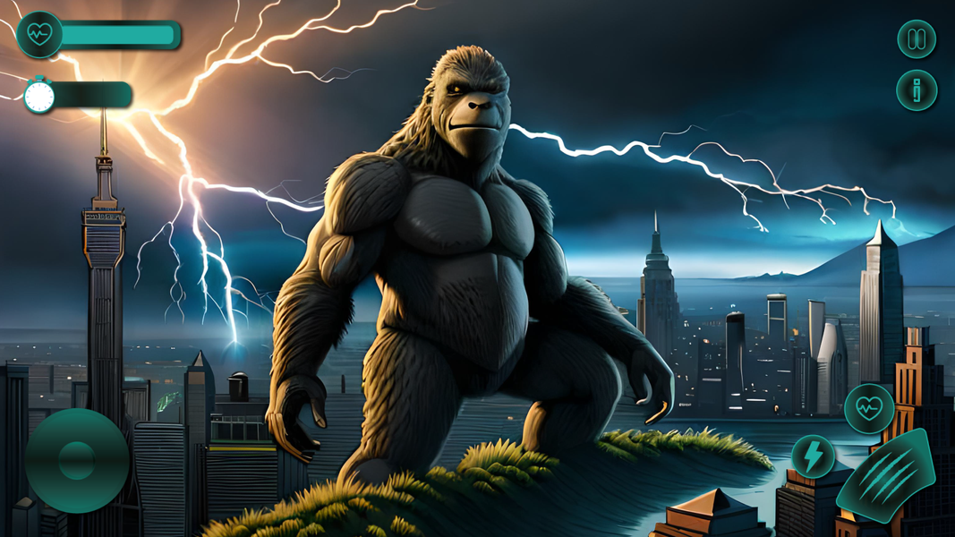 Monster King kong vs Godzilla - عکس بازی موبایلی اندروید