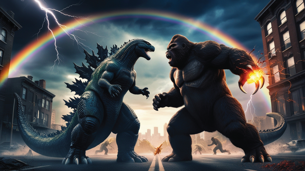 Monster King kong vs Godzilla - عکس بازی موبایلی اندروید