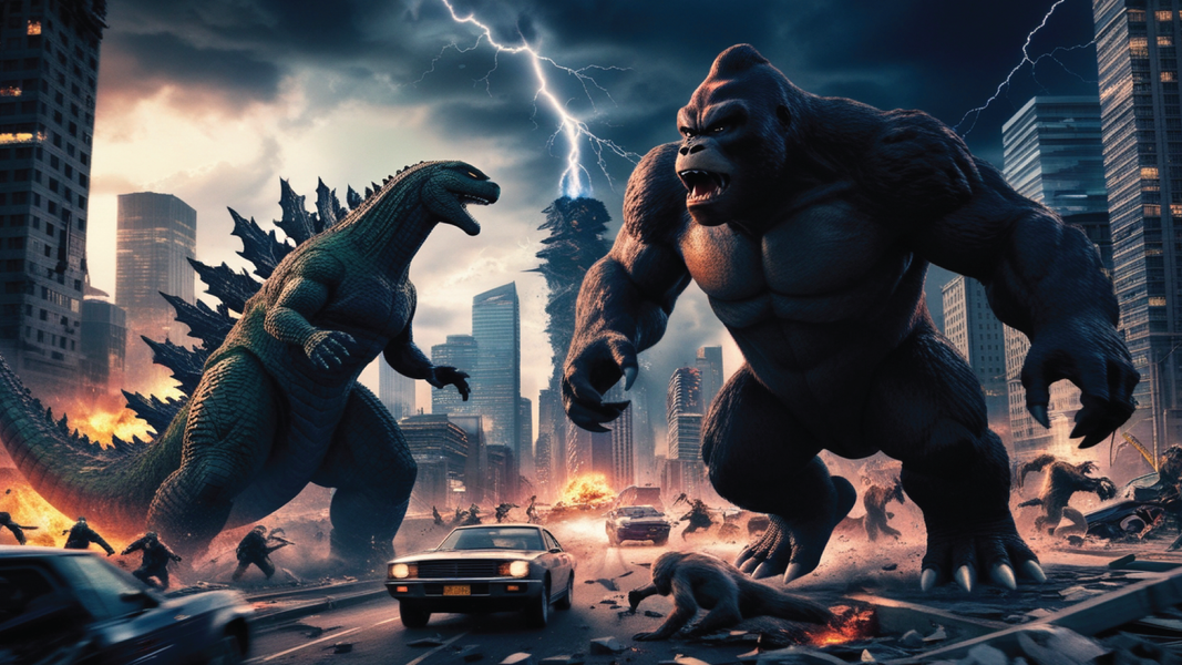 Monster King kong vs Godzilla - عکس بازی موبایلی اندروید