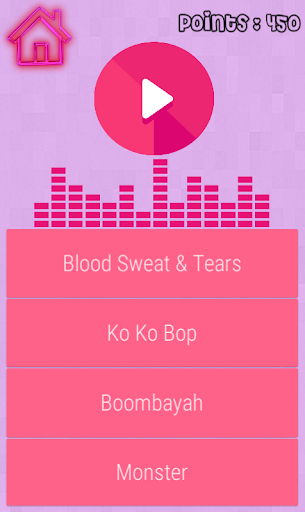 Kpop Quiz PRO - Gameplay image of android game
