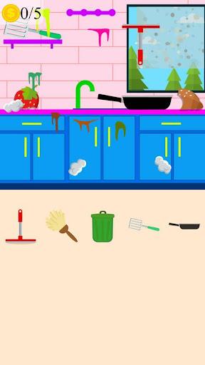 kitchen cleaning game - عکس بازی موبایلی اندروید