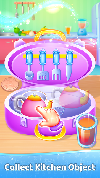 Kitchen Set: Toy Cooking Games - Gameplay image of android game