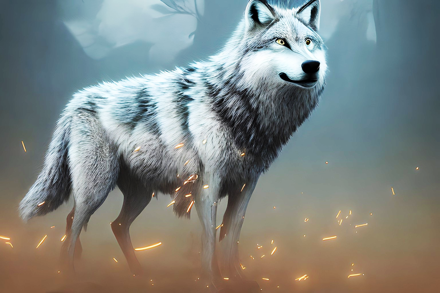 The Wild Wolf Simulator 2022 - Gameplay image of android game