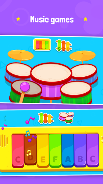 Educational games for kids - عکس بازی موبایلی اندروید