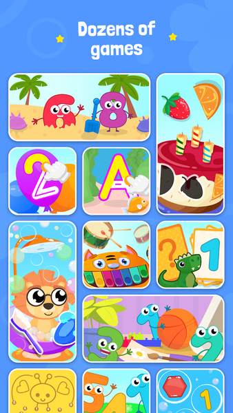 Educational games for kids - عکس بازی موبایلی اندروید