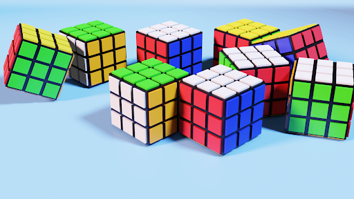 Magicube: Magic Cube Puzzle 3D - Gameplay image of android game