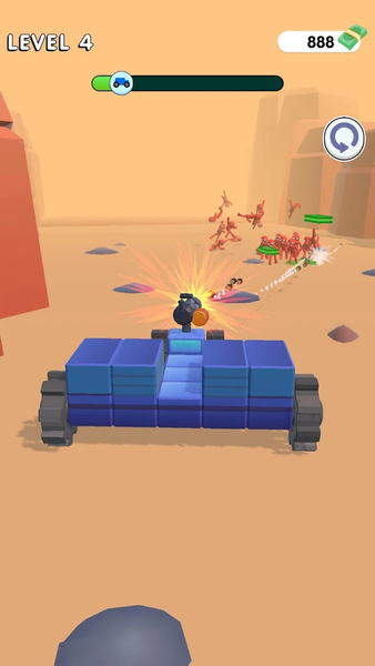 Car Build & Battle - Gameplay image of android game