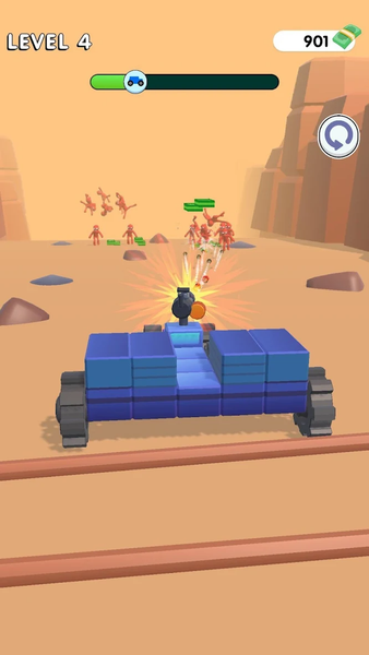 Car Build & Battle - Gameplay image of android game