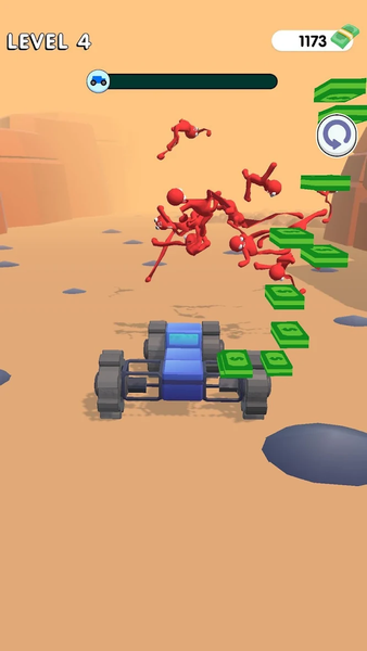 Car Build & Battle - Gameplay image of android game