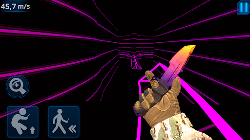 Surf GO: Parkour and cases CS - Gameplay image of android game