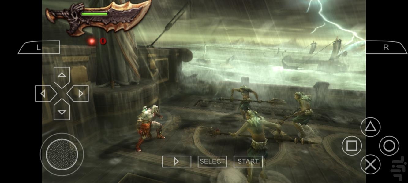 god of war- غیررسمی و شبیه ساز - Gameplay image of android game