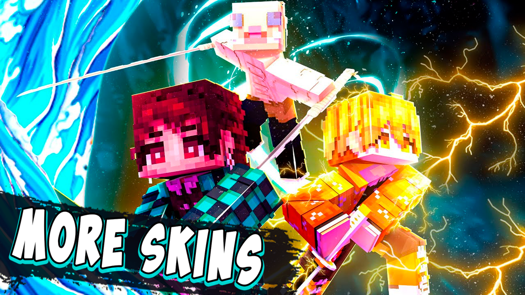 Mods Demon Slayer Minecraft Pe - عکس برنامه موبایلی اندروید