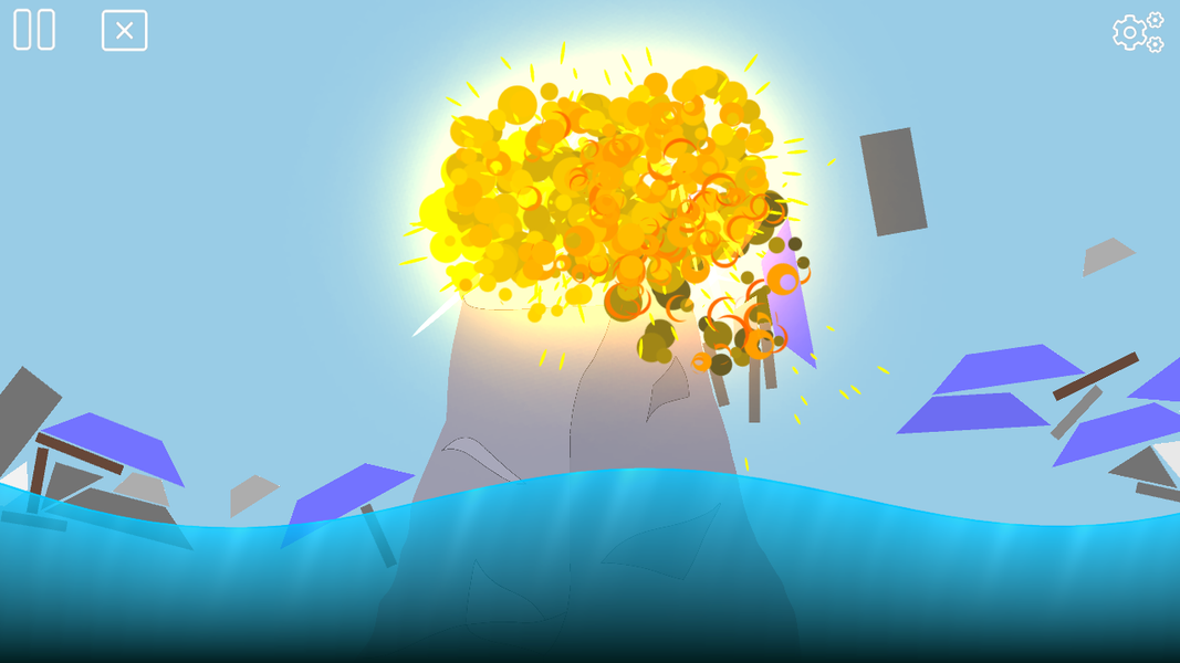 Water Fluid Ship Simulator - عکس بازی موبایلی اندروید