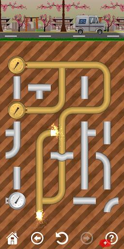 Pipe constructor - puzzle game - عکس بازی موبایلی اندروید