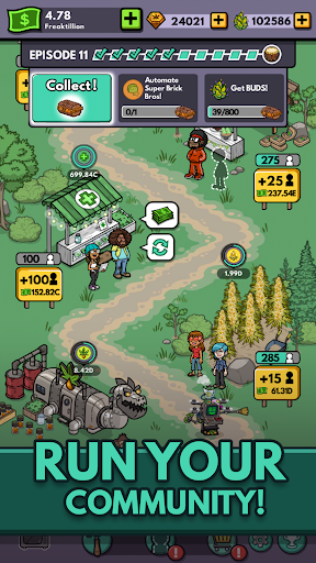 Bud Farm: Idle Tycoon - Gameplay image of android game