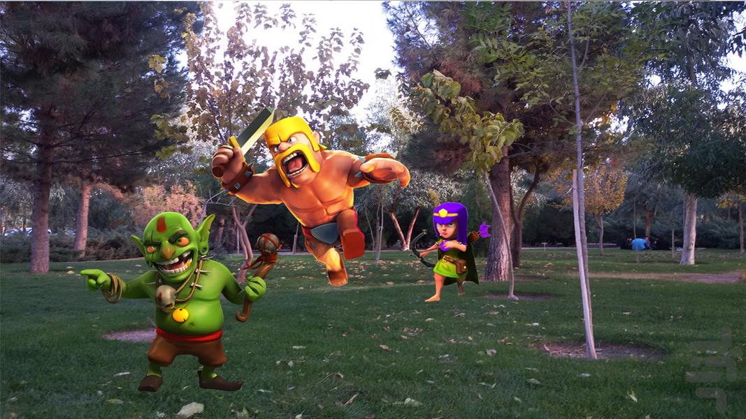 AR Characters - Gameplay image of android game