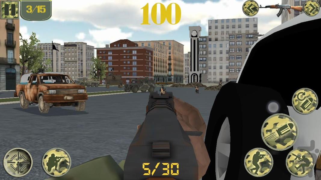 مدافعان آزادی - Gameplay image of android game