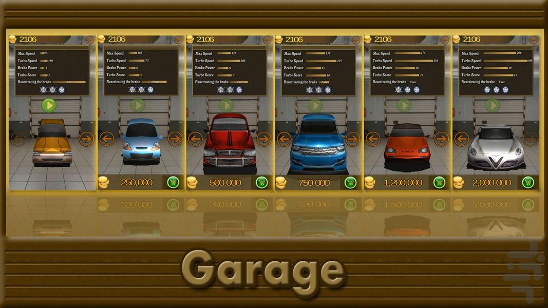 Race cars and shooting - Gameplay image of android game
