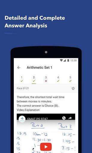 Ready4 GMAT (Prep4 GMAT) - Image screenshot of android app