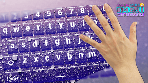 Color Rain Emoji Keyboards - عکس برنامه موبایلی اندروید