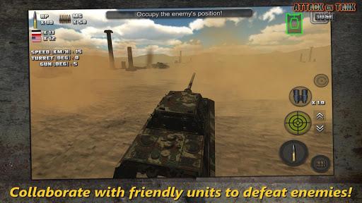 Attack on Tank : World Warfare - Gameplay image of android game