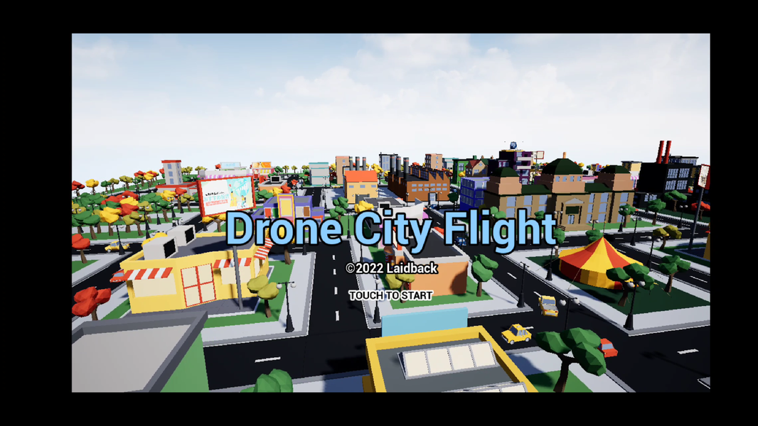 Drone City Flight - عکس بازی موبایلی اندروید