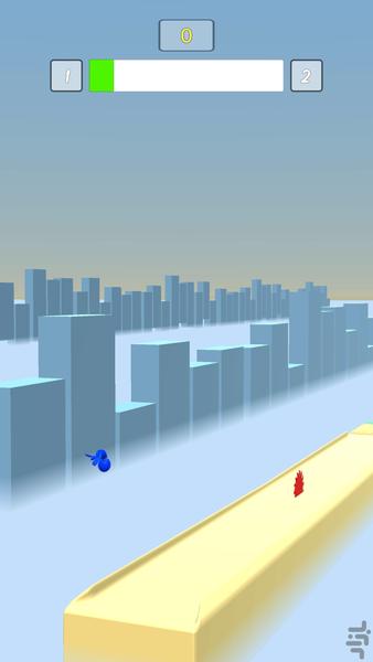 پرش دویدنی - عکس بازی موبایلی اندروید