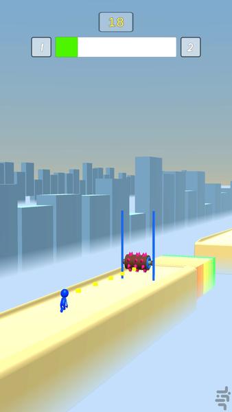 Jumpy Run - Gameplay image of android game