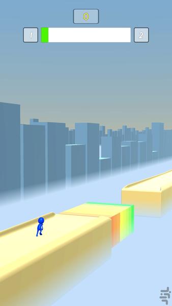 پرش دویدنی - عکس بازی موبایلی اندروید